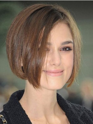 Charmant Gerade Spitzefront Keira Knightley Kunsthaar Perücke