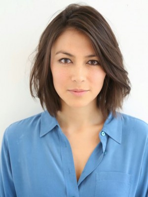 Populär Gerade Kunsthaar Elegante Spitzefront Perücke