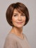  Front Lace Echthaarperücke Damen 100% Remy Echthaar – Eleganter Bob Dunkelbraun, Kurz & Voluminös, Natürlicher Haaransatz, Unsichtbare Lace