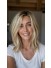 Front Lace Echthaarperücke Damen – 100% Remy Echthaar, Vanilleblond Balayage, Schulterlang, Soft Layers, Mittelscheitel, Natürliche Haarlinie, Alltagstauglich