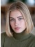 Beige-Blonde Bob Echthaarperücke für Damen mit dunklerem Aschbraunem Ansatz – Maschinell Gefertig