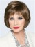 Eindruckvoll Kurz Synthetisch Monofilament Bob Perücke