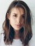 Spitzefront Natürliche Echthaar Gerade Perücke
