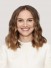 Elegant Wellig Kunsthaar Handgebundene Spitzefront Perücke