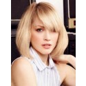 Glamourös Angenehm Gerade Kappenlos Echthaar Perücke