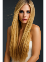 Schicke Echthaar Spitzefront Neue Stile Perücke