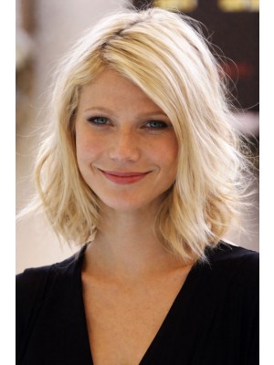 Glamourös Bewundernswert Spitzefront Wellige Remy Echthaar Perücke