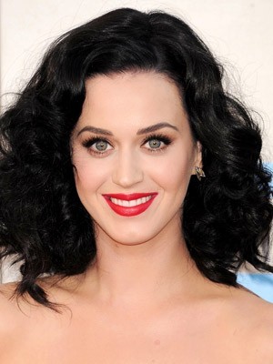 Katy Perry Frisur Luxuriöse Spitzefront Perücke