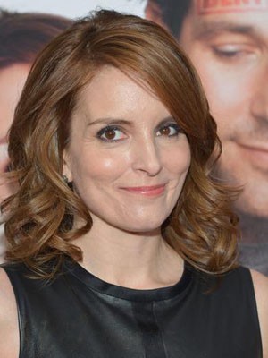 Tina Fey Elegant Frisur Spitzefront Perücke