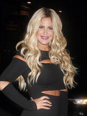 Zauberhaft Wellig Mono Top Kim Zolciak Kunsthaar Perücke