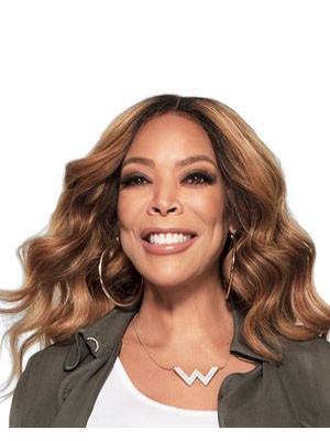 Eindrucksvoll Wellig Spitzefront Echthaar Wendy Williams Perücke