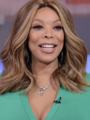 Märchenhaft Wendy Williams Wellig Spitzefront Echthaar Perücke