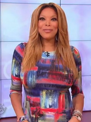 Natürlich Gerade Wendy Williams Spitzefront Echthaar Perücke