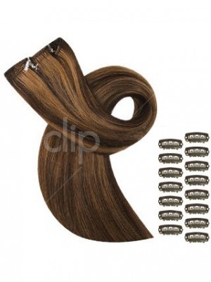 14" Moderne Diy Set Clip In Haarverlängerung