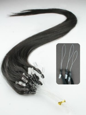 Stilvolle 20" Echthaar Micro Loop Verlängerung