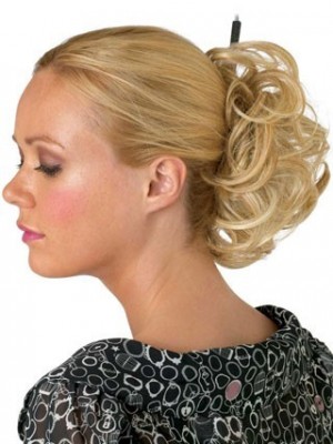 Elegante 4" Haarsträhne Stil Blonde Haarkranz