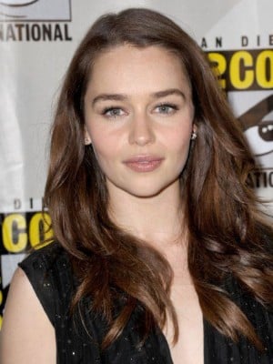 Schick Wellig Emilia Clarke Spitzefront Kunsthaar Perücke