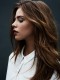 Glamourös Wellige Wunderschöne Remy Spitzefront Echthaar Perücke